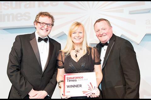 IT Awards 2012, Training Programme of the Year Broker, Aon